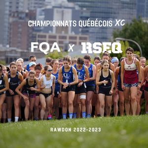 Les championnats provinciaux de cross-country FQA/RSEQ auront lieu à Rawdon en 2022 et 2023